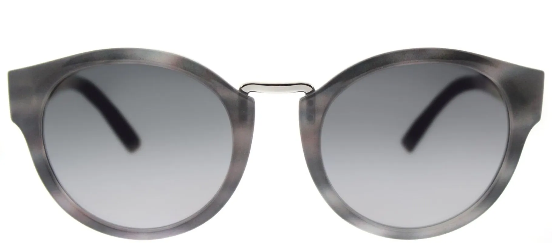 Burberry BE 4227 3670T3 Round Plastic Grey Sunglasses with Grey Gradient Polarized Lens sold by Gaffos