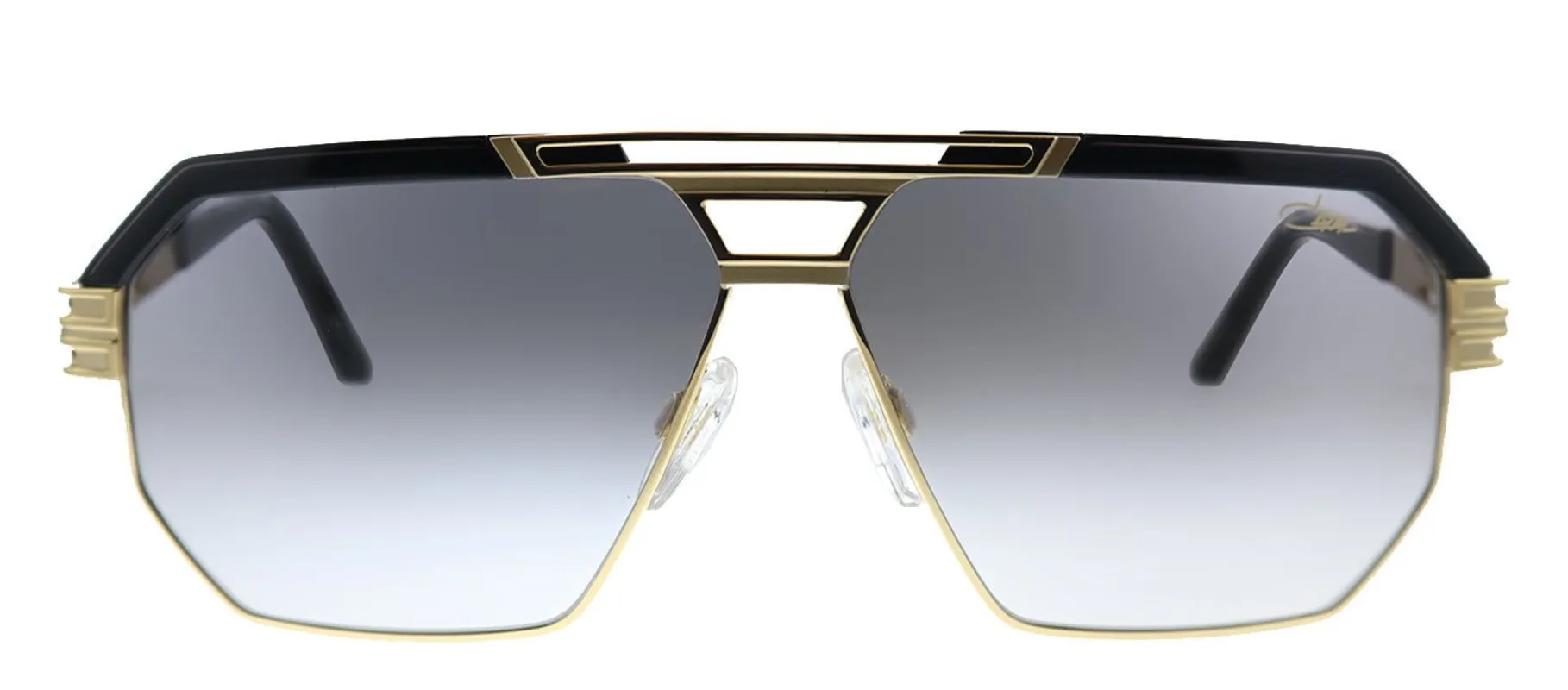 Cazal Cazal 9082 001SG Aviator Metal Black Sunglasses with Grey Gradient Lens sold by Gaffos