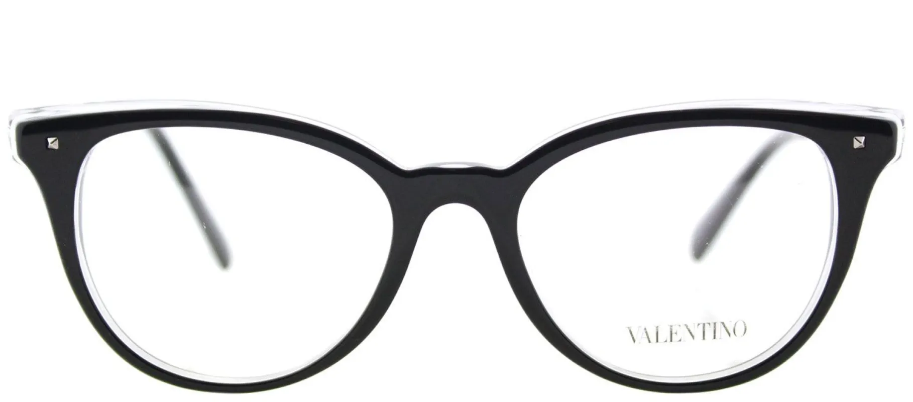 Valentino VA 3005 5025 Cat-Eye Plastic Black Eyeglasses with Demo Lens sold by Gaffos