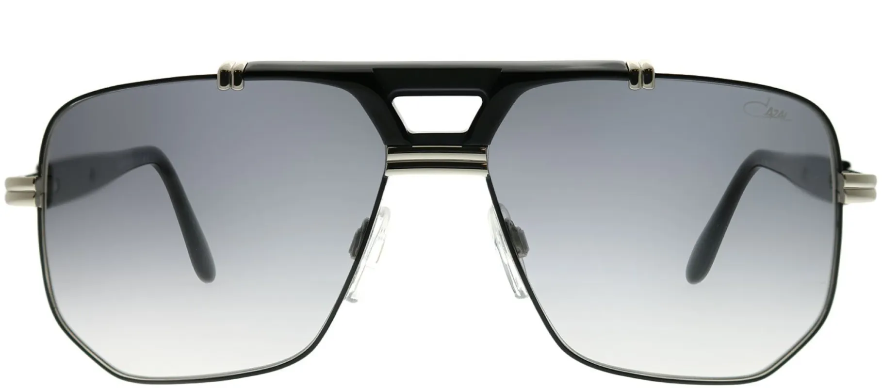 Cazal Cazal 990 002SG Aviator Metal Black Sunglasses with Grey Gradient Lens sold by Gaffos
