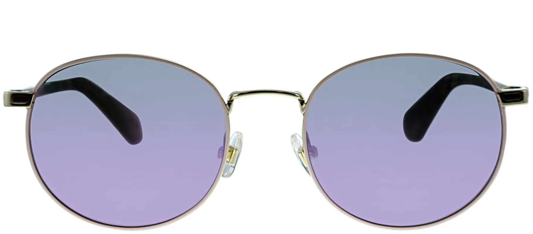 Kate Spade KS Adelais HT8 Oval Metal Pink Sunglasses with Rose Lens sold by Gaffos