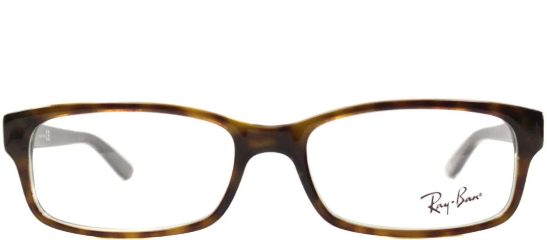 Ray-Ban RX 5187 2445 Rectangle Plastic Green Eyeglasses with Demo Lens sold by Gaffos