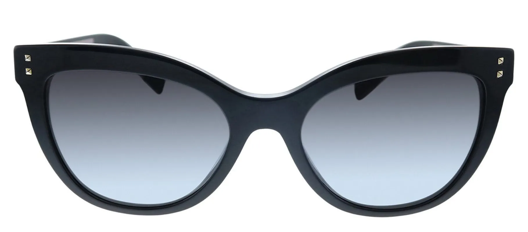 Valentino VA 4049A 50018G Cat-Eye Plastic Black Sunglasses with Black Gradient Lens sold by Gaffos