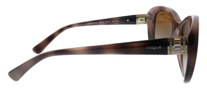 Vogue Eyewear VO 2943SB 270713 Butterfly Plastic Havana Sunglasses with Brown Gradient Lens sold by Gaffos