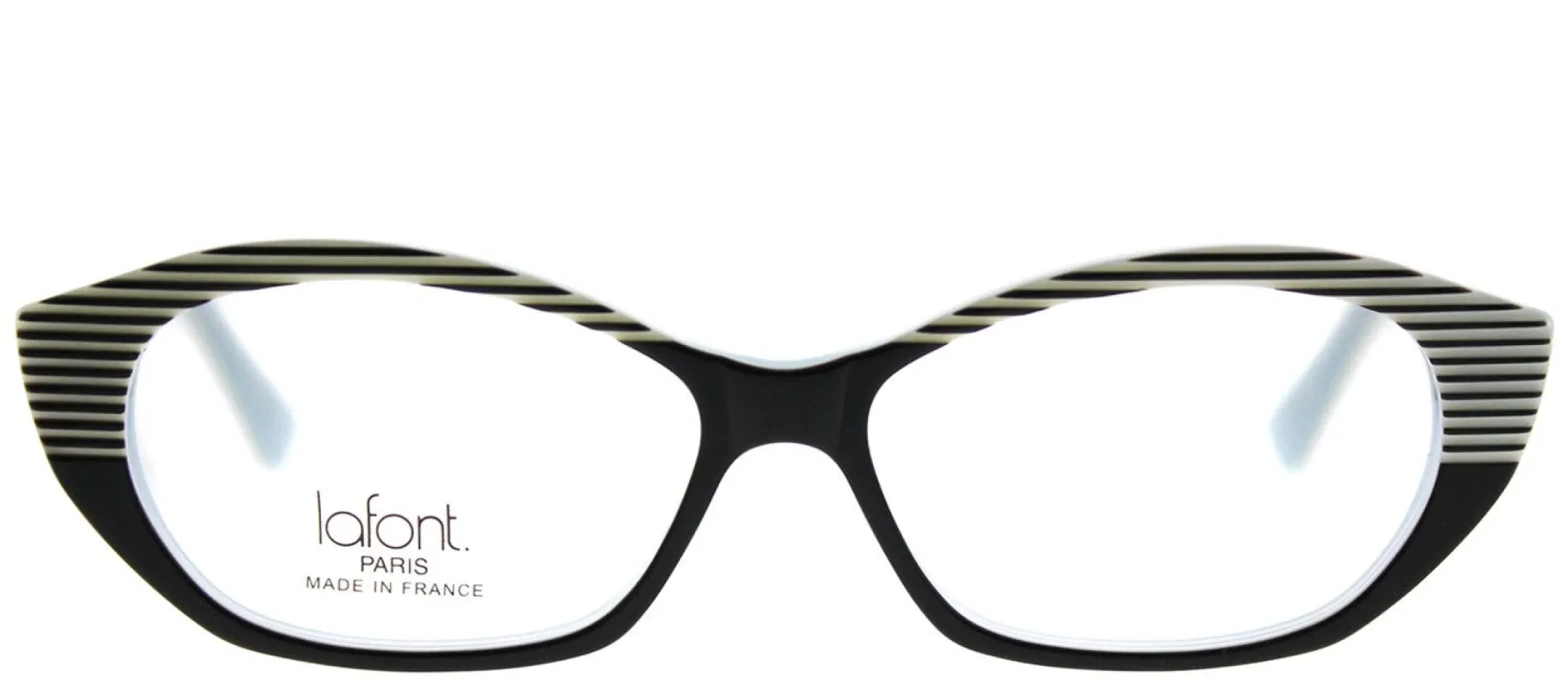 Lafont LF Tarentelle 1024 Cat-Eye Plastic Black Eyeglasses with Demo Lens sold by Gaffos