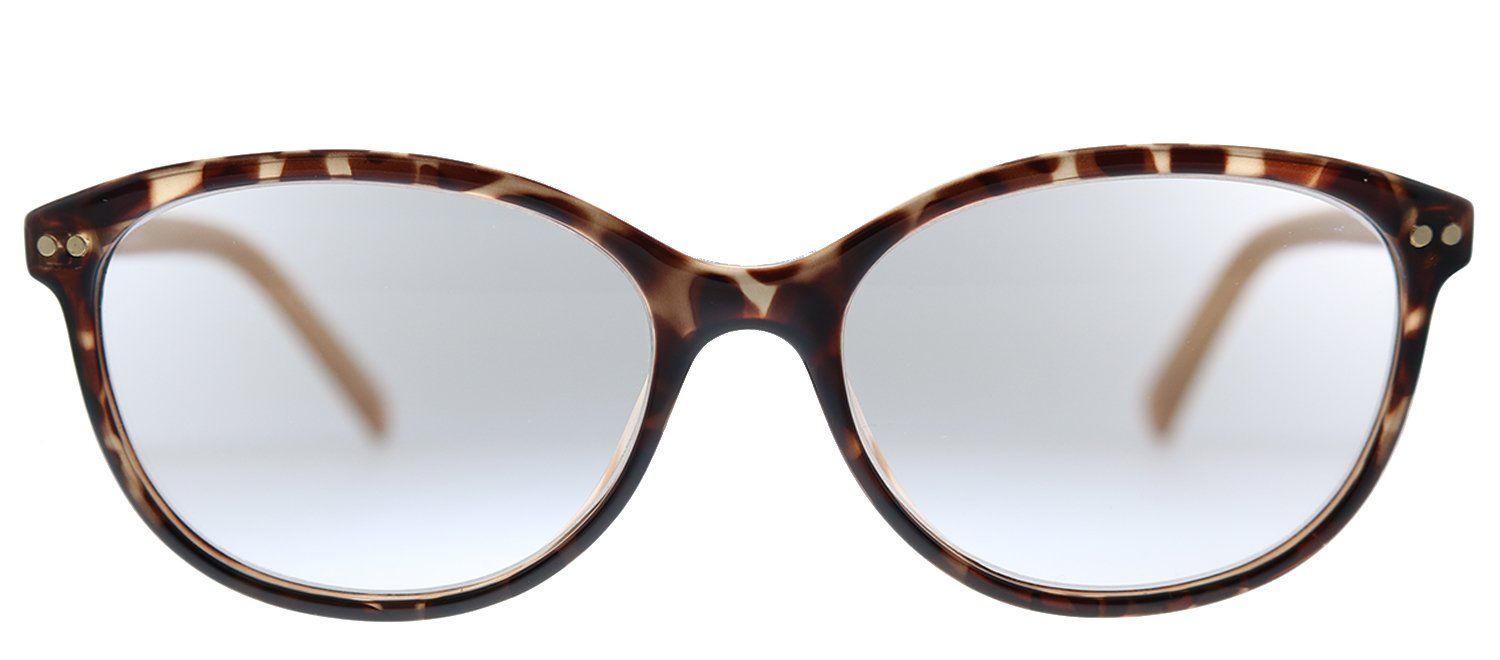 Kate Spade New York KS OLIVE 086 Oval Plastic Havana Readers sold by Gaffos