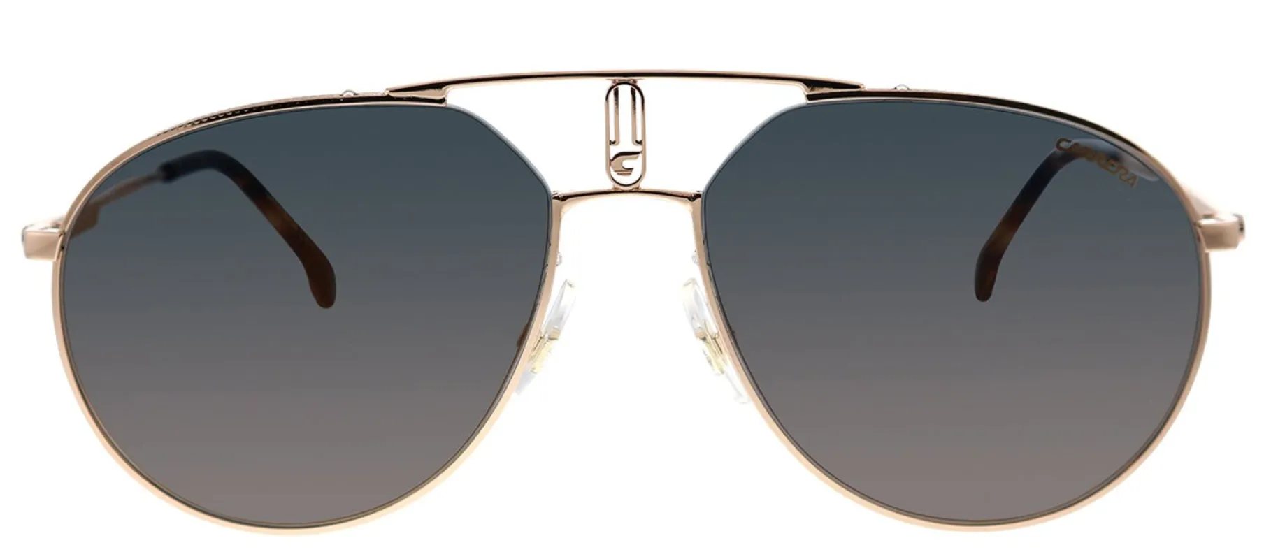 Carrera CA Carrera1025/S DDB JO Pilot Metal Gold Sunglasses with Brown Mirror Lens sold by Gaffos