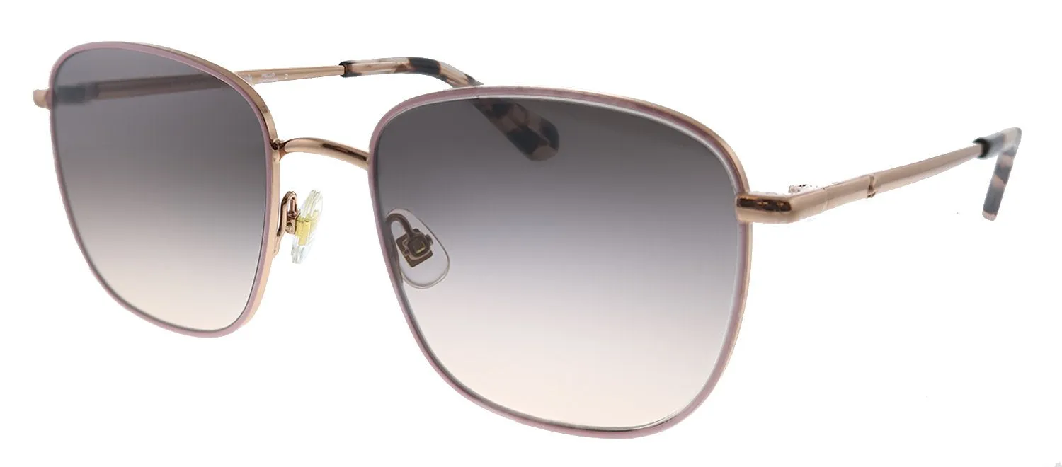 Kate Spade KS Kiyah/S 35J Square Metal Pink Sunglasses with Grey Gradient Lens sold by Gaffos product image thumbnail 2