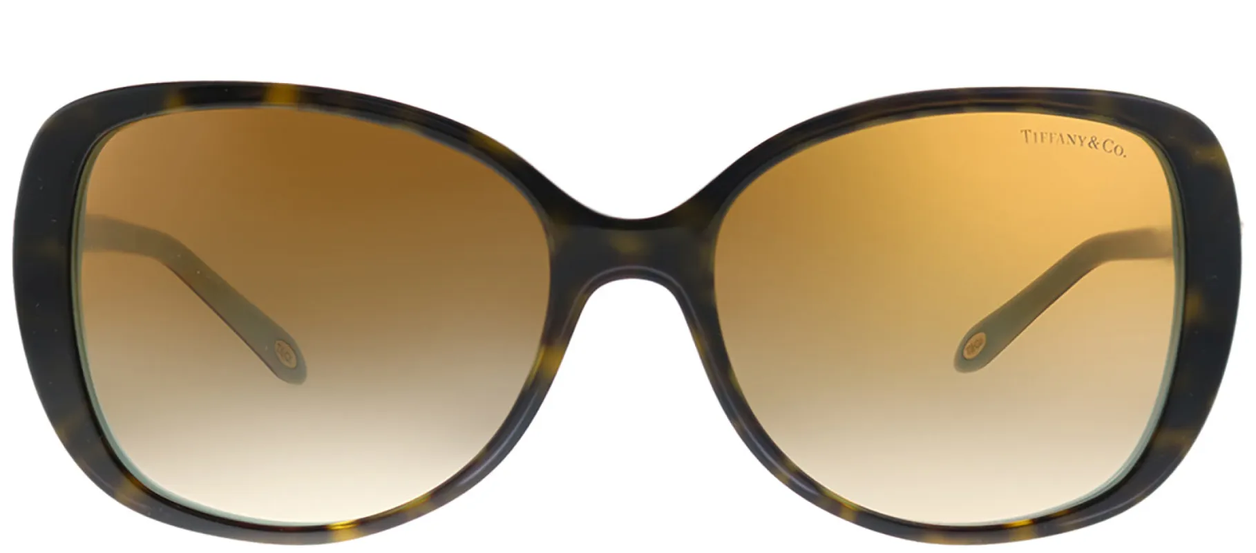 Tiffany & Co. TF 4121B 81343B Square Plastic Havana Sunglasses with Brown Gradient Lens sold by Gaffos