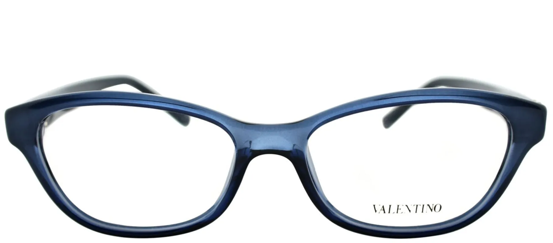 Valentino VL 2681 242 Oval Plastic Tortoise/ Havana Eyeglasses with Demo Lens made by Gaffos