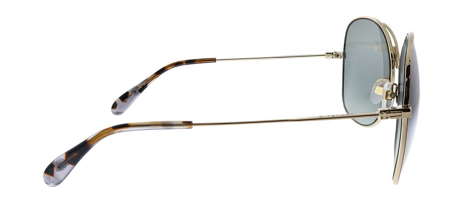 Givenchy GV 7144/S Y11 Square Metal Red Sunglasses with Grey Gradient Lens sold by Gaffos product image thumbnail 3