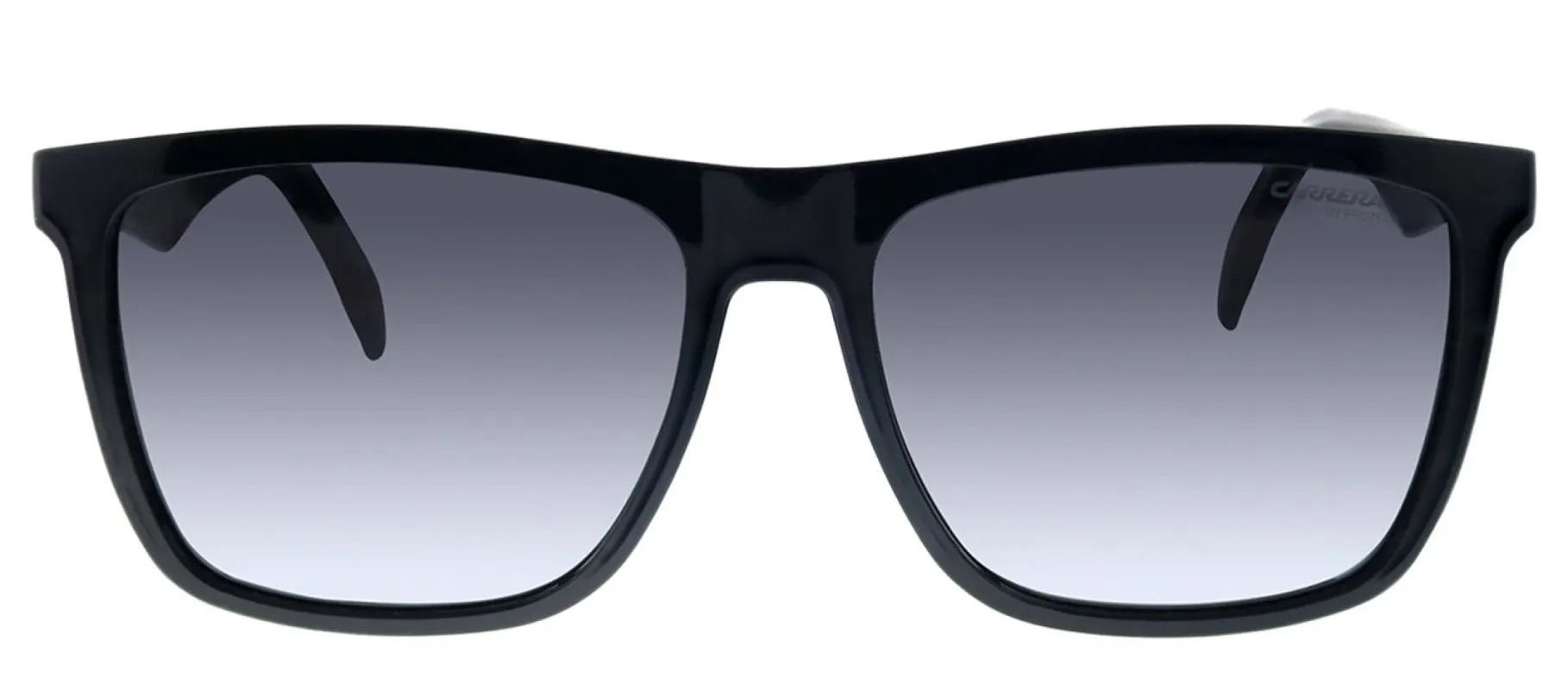Carrera CA Carrera5041/S 807 9O Rectangle Plastic Black Sunglasses with Grey Gradient Lens sold by Gaffos