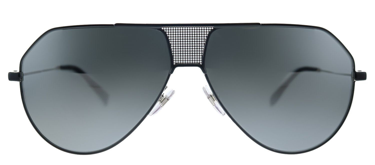 Givenchy GV 7137/S 284 T4 Aviator Metal Black Ruthenium Sunglasses with Silver Mirror Lens sold by Gaffos