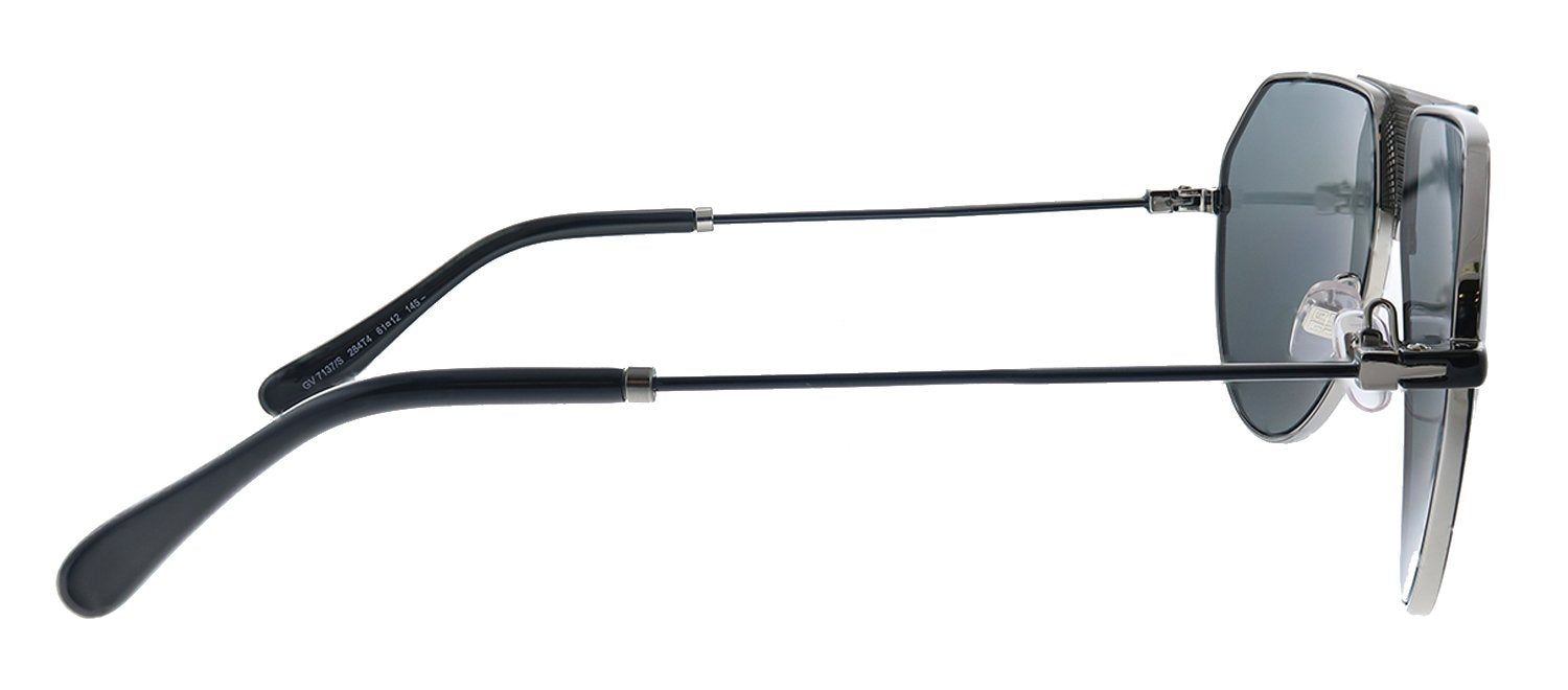 Givenchy GV 7137/S 284 T4 Aviator Metal Black Ruthenium Sunglasses with Silver Mirror Lens sold by Gaffos product image thumbnail 3