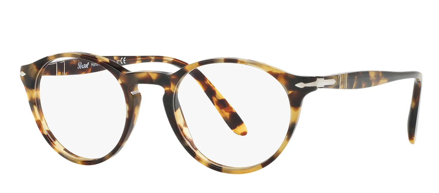 Persol PO 3092V 1056 Round Plastic Havana Eyeglasses with Demo Lens sold by Gaffos product image thumbnail 2