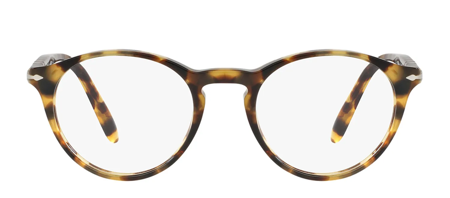 Persol PO 3092V 1056 Round Plastic Havana Eyeglasses with Demo Lens sold by Gaffos