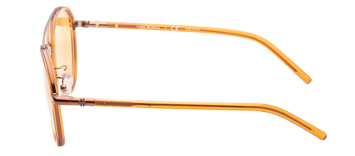 Tory Burch TY 6089 1902/7 Aviator Plastic Orange Sunglasses with Orange Lens sold by Gaffos product image thumbnail 2