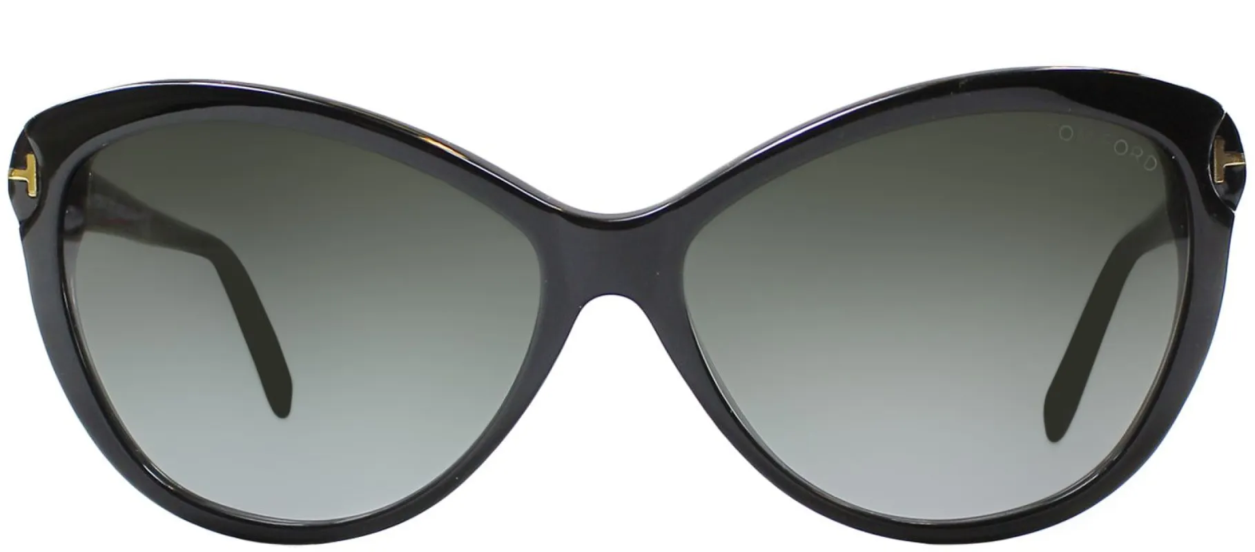 Tom Ford TF 325 01P Cat-Eye Plastic Black Sunglasses with Grey Gradient Lens sold by Gaffos