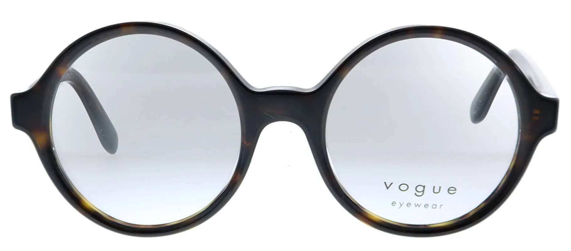 Vogue Eyewear VO 5395 W656 Round Plastic Havana Eyeglasses with Demo Lens sold by Gaffos