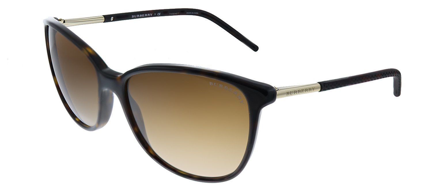 Burberry BE 4180 300213 Square Plastic Havana Sunglasses with Brown Gradient Lens sold by Gaffos product image thumbnail 2