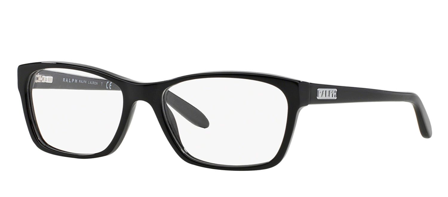 Ralph Lauren RA 7039 501 Square Plastic Black Eyeglasses with Logo Stamped Demo Lens sold by Gaffos product image thumbnail 2