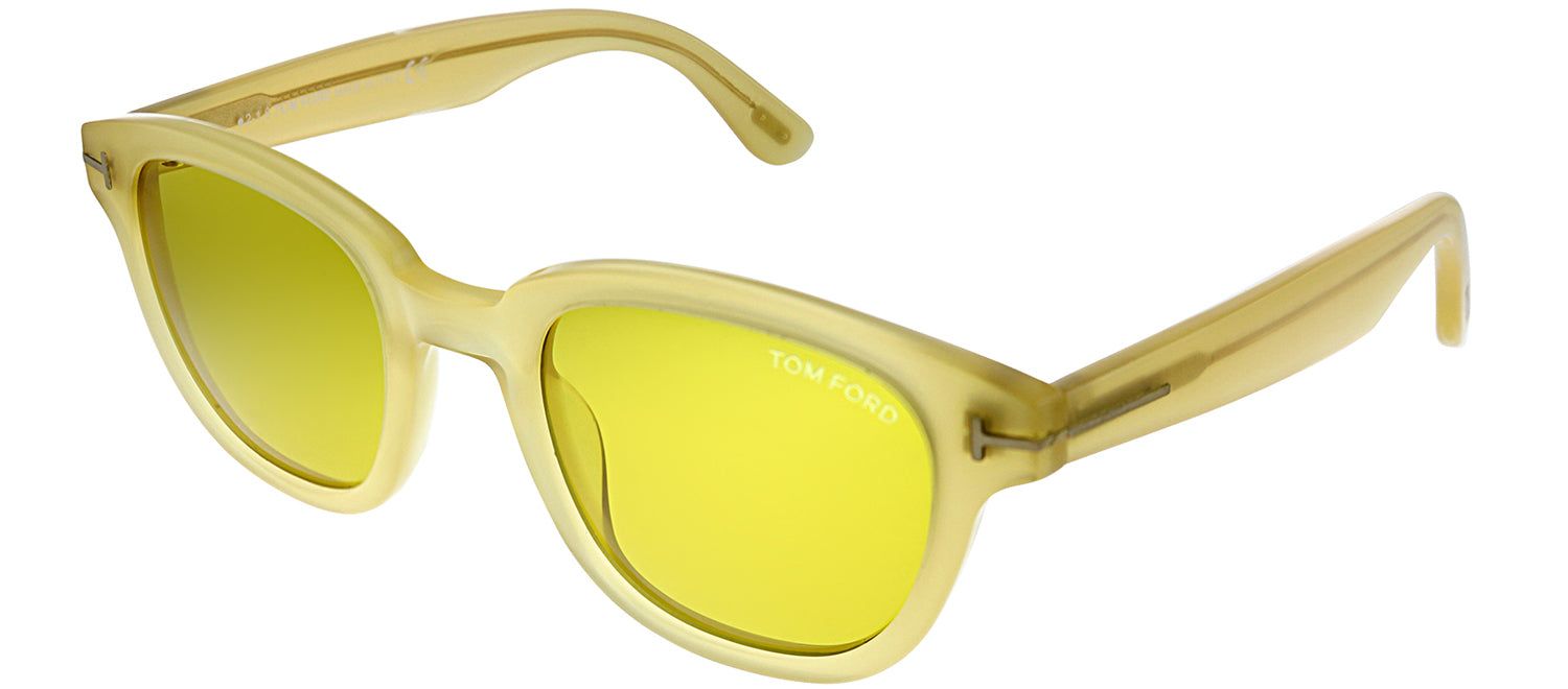 Tom Ford TF 538 59E Square Plastic Yellow Sunglasses with Yellow Lens sold by Gaffos product image thumbnail 2