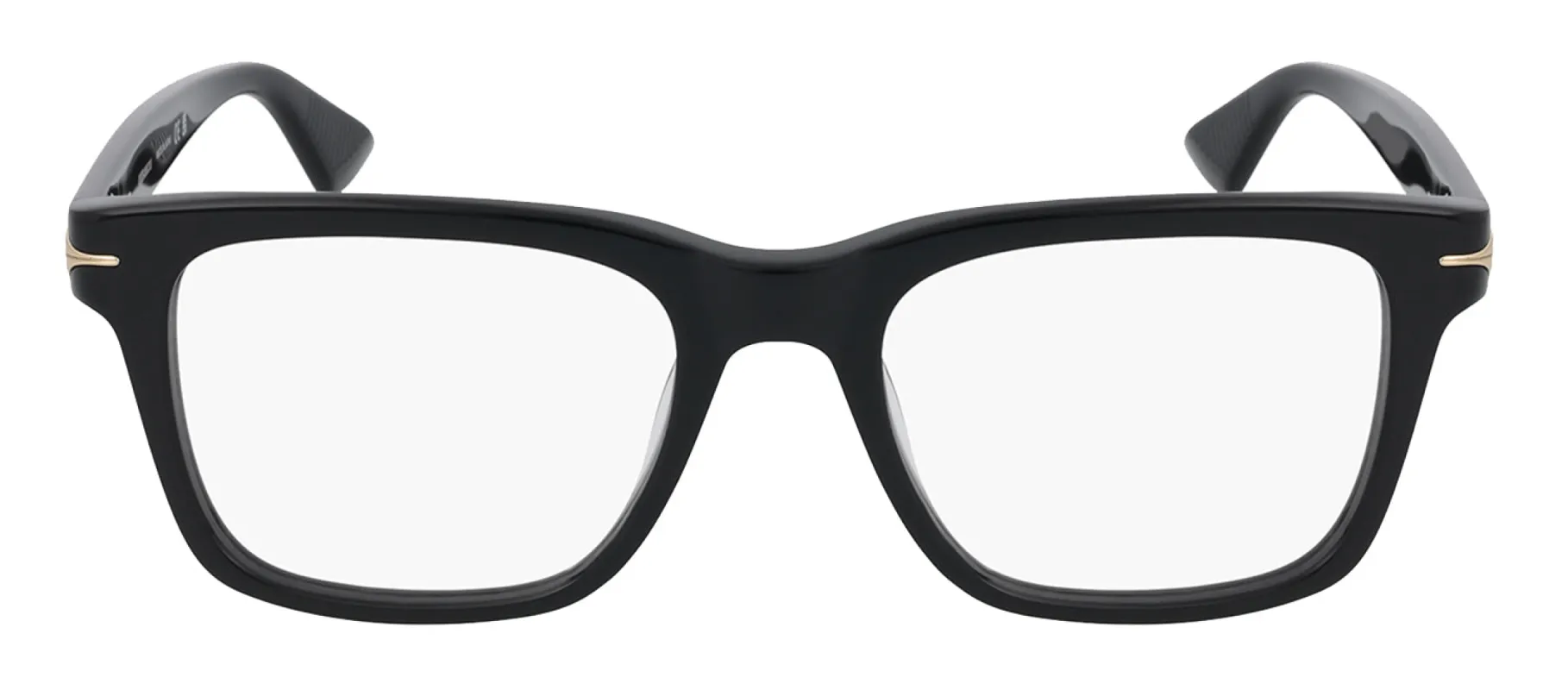 MontBlanc NIB MB 0266O 005 Rectangle Plastic Black Eyeglasses with Logo Stamped Demo Lenses sold by Gaffos