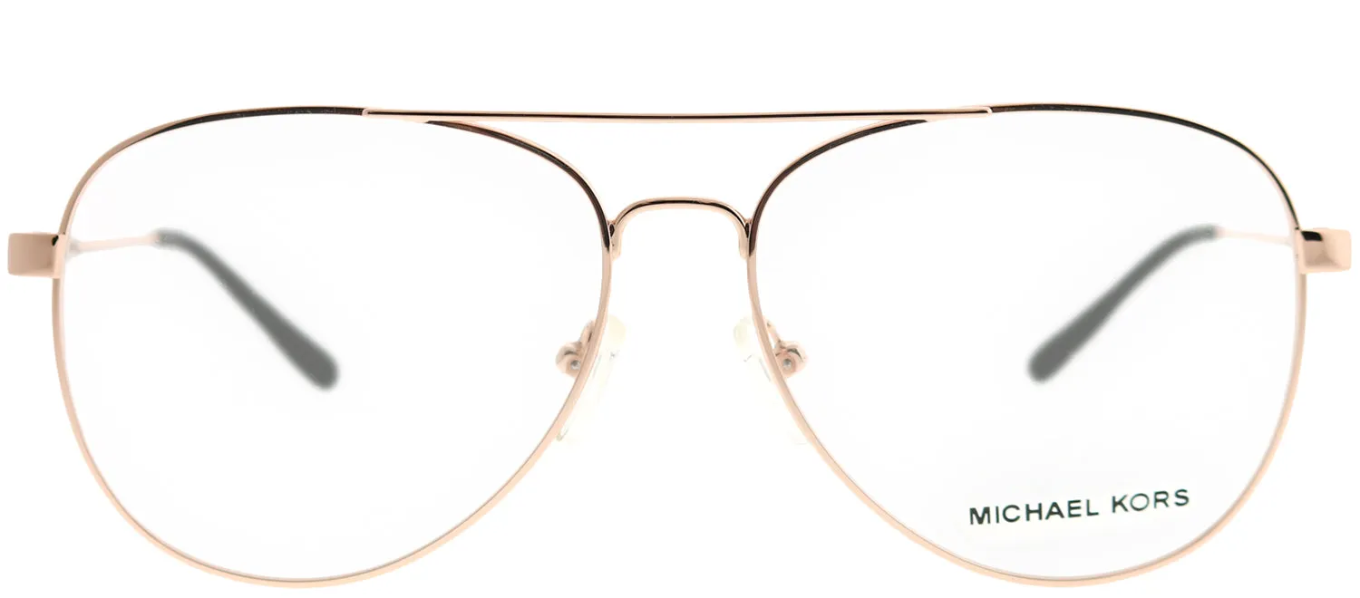 Michael Kors Procida MK 3019 1116 Aviator Metal Gold Eyeglasses with Demo Lens sold by Gaffos