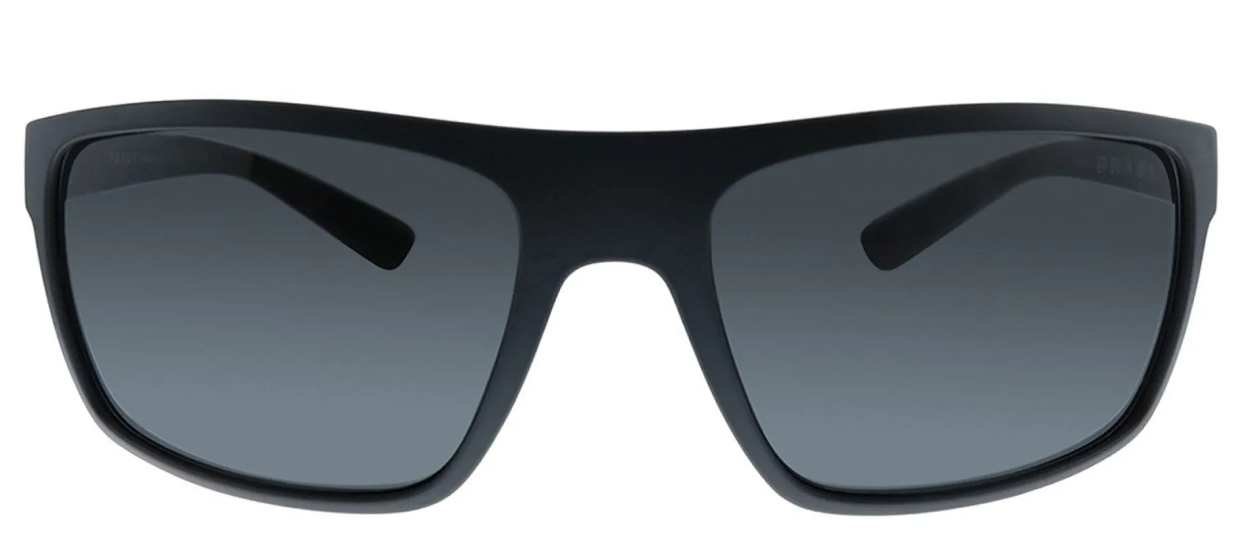 Prada Linea Rossa PS 11US OAS5S0 Rectangle Plastic Grey Sunglasses with Grey Lens sold by Gaffos