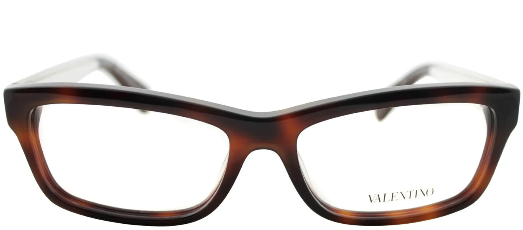Valentino VL 2693 214 Rectangle Plastic Tortoise/ Havana Eyeglasses with Demo Lens sold by Gaffos