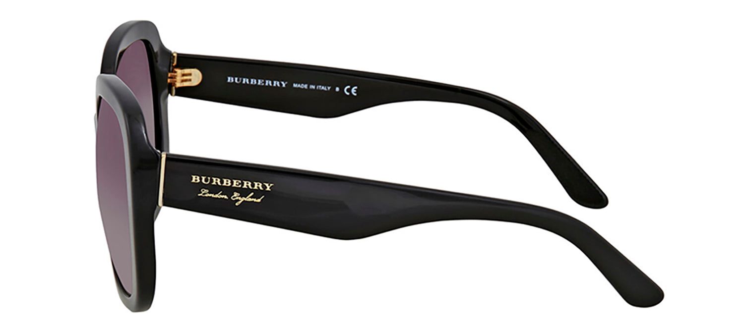 Burberry BE 4259 30018G Square Plastic Black Sunglasses with Grey Gradient Lens sold by Gaffos product image thumbnail 2