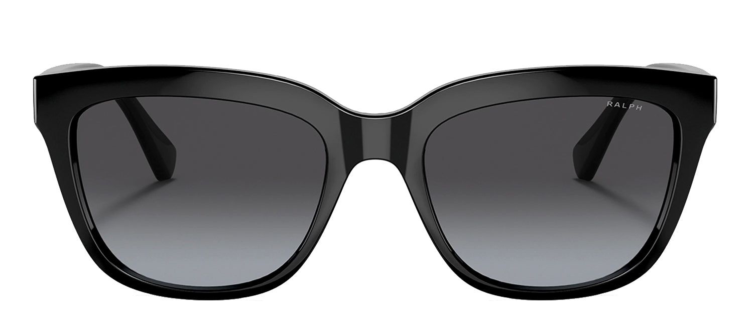 Ralph Lauren RA 5261 50018G Square Plastic Black Sunglasses with Grey Gradient Lens sold by Gaffos