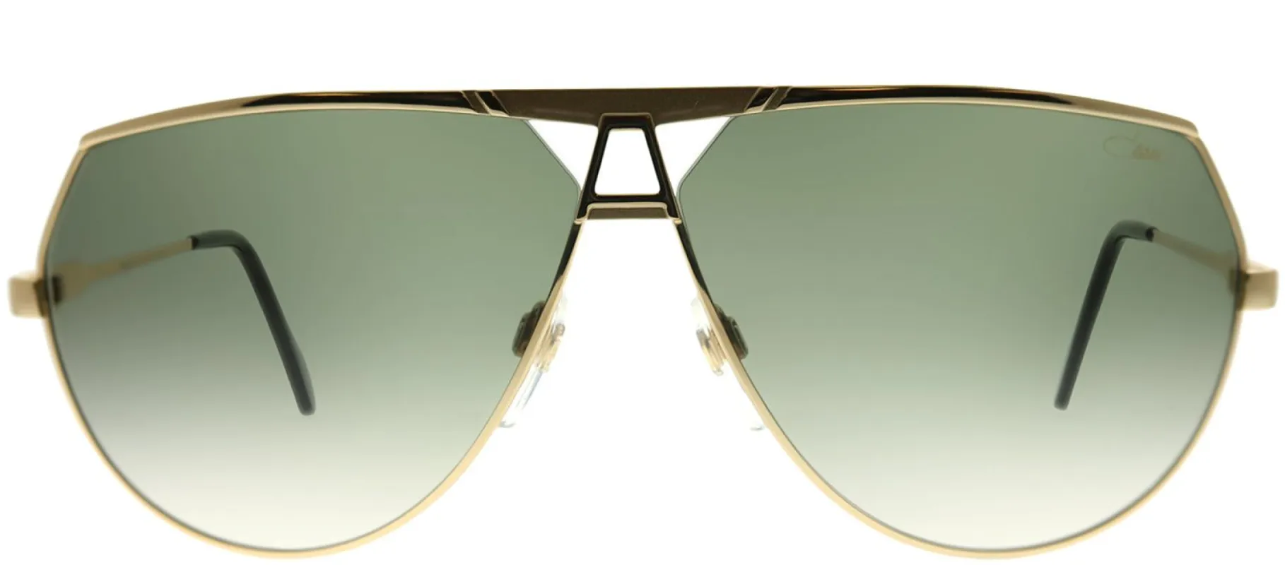 Cazal Cazal 953 097 Aviator Metal Gold Sunglasses with Green Gradient Lens sold by Gaffos