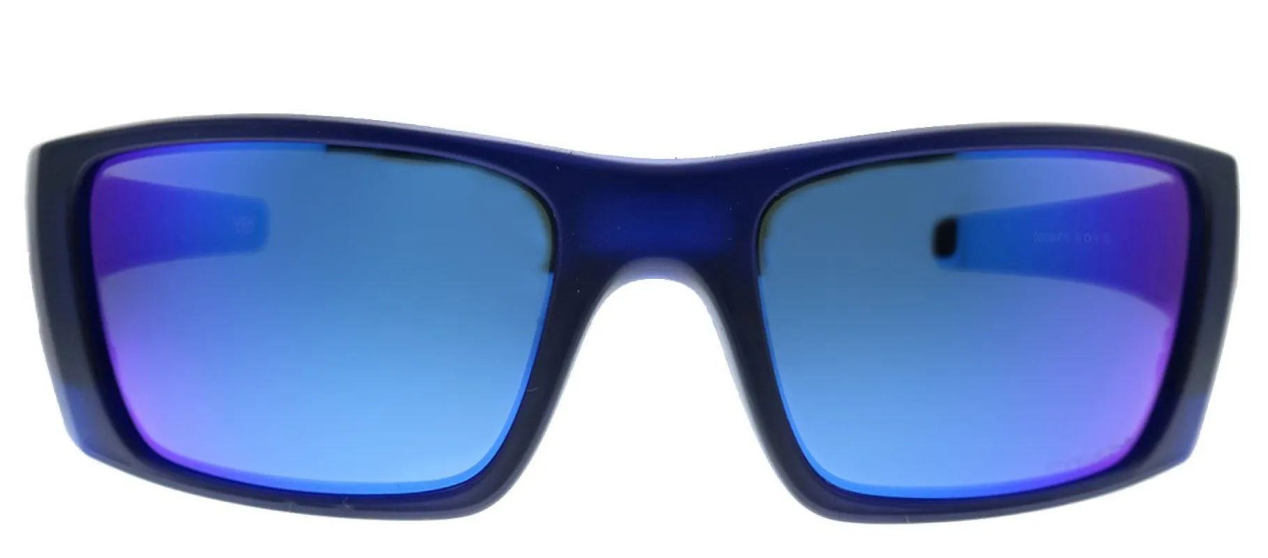 Oakley Fuel Cell OO 9096 9096K1 Rectangle Plastic Translucent Blue Sunglasses with Blue Lens made by Gaffos