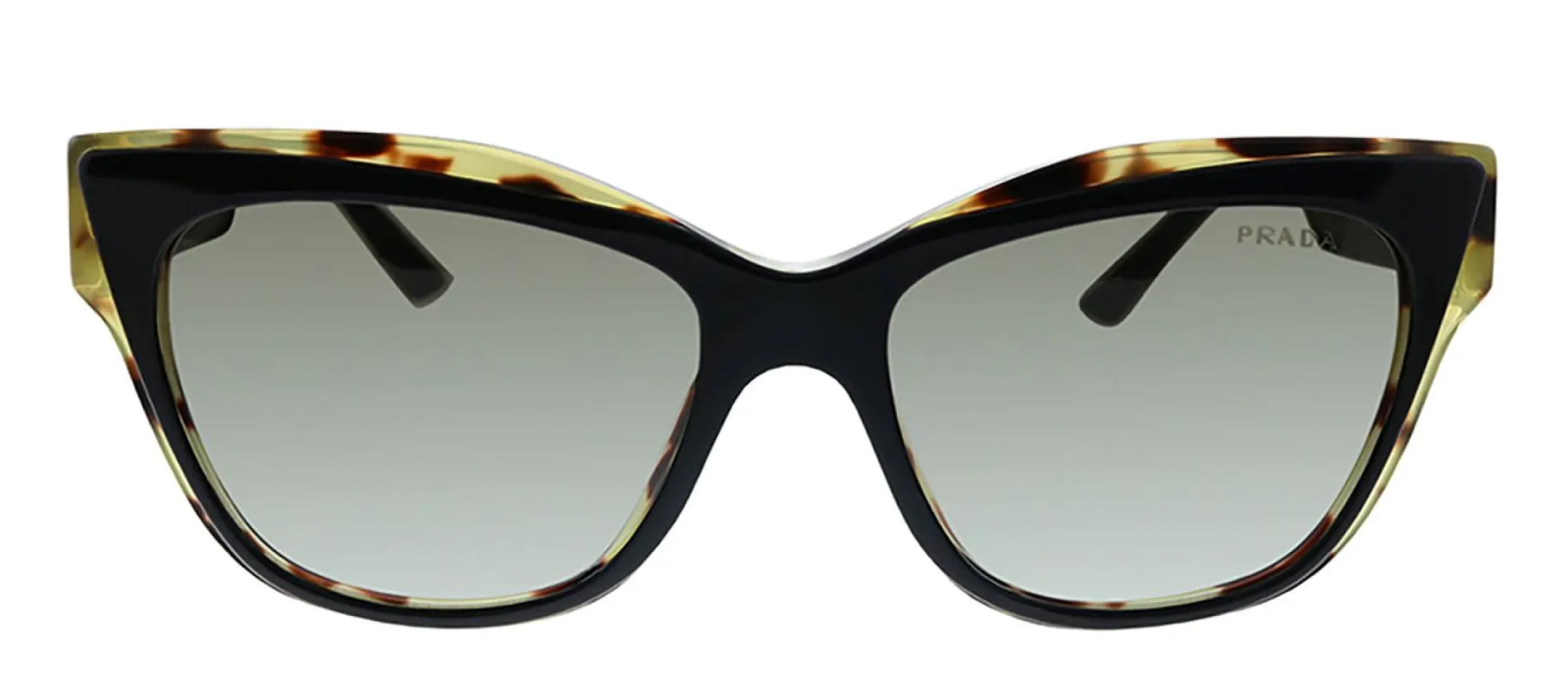Prada PR 23XS 3890A7 Cat-Eye Plastic Black Sunglasses with Brown Gradient Lens sold by Gaffos