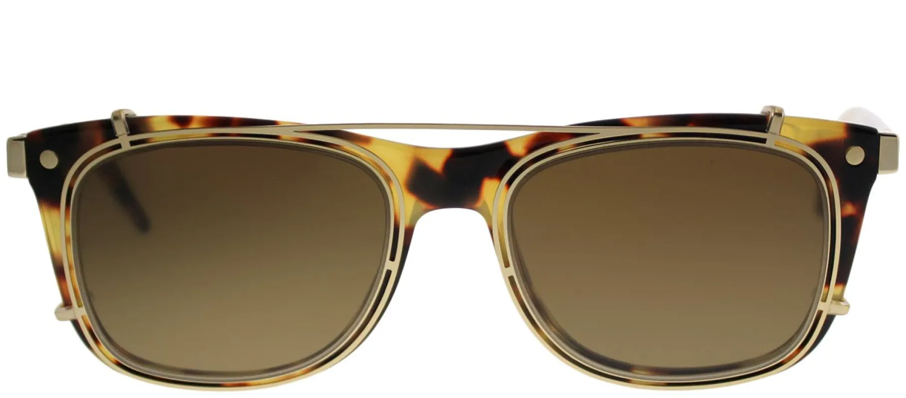 Marc Jacobs MARC 17 U63 Rectangle Plastic Tortoise/ Havana Sunglasses with Brown Gradient Lens made by Gaffos