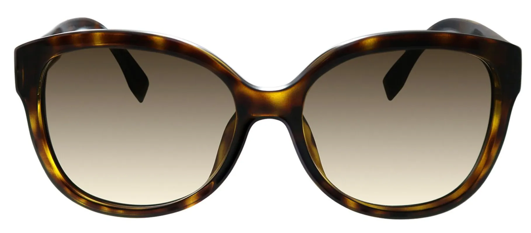 Fendi FF 0069 EDJ CC Square Plastic Havana Sunglasses with Brown Gradient Lens sold by Gaffos