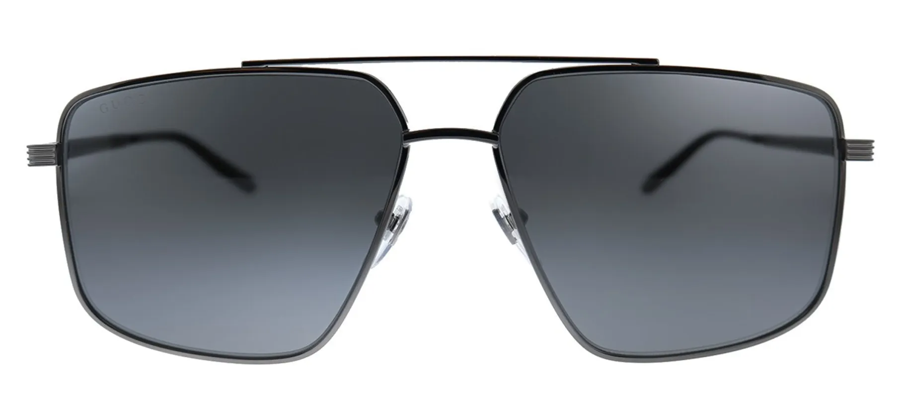 Gucci GG 0941S 001 Aviator Metal Ruthenium Sunglasses with Grey Lens sold by Gaffos
