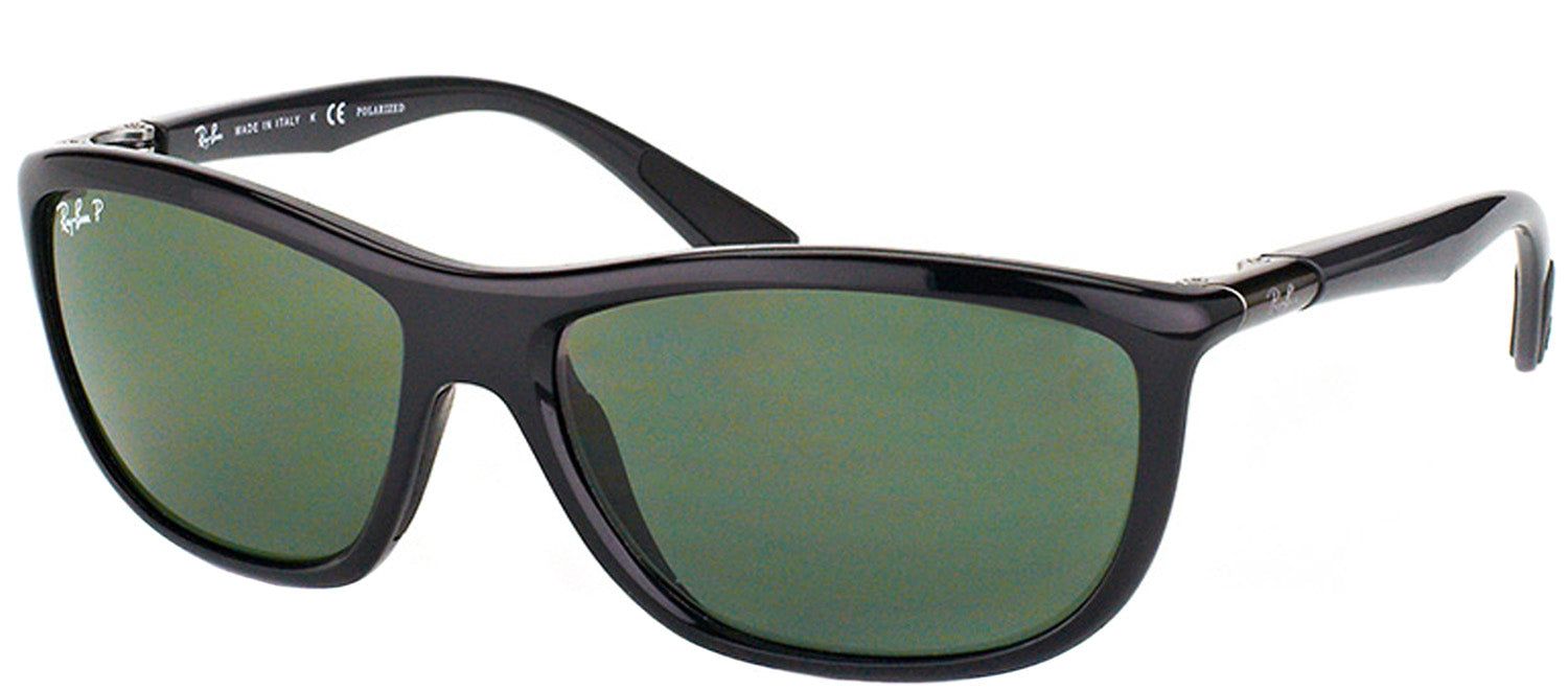 Ray-Ban RB 8351 62199A 60 Sport Plastic Black Sunglasses with Green Polarized Lens sold by Gaffos product image thumbnail 2