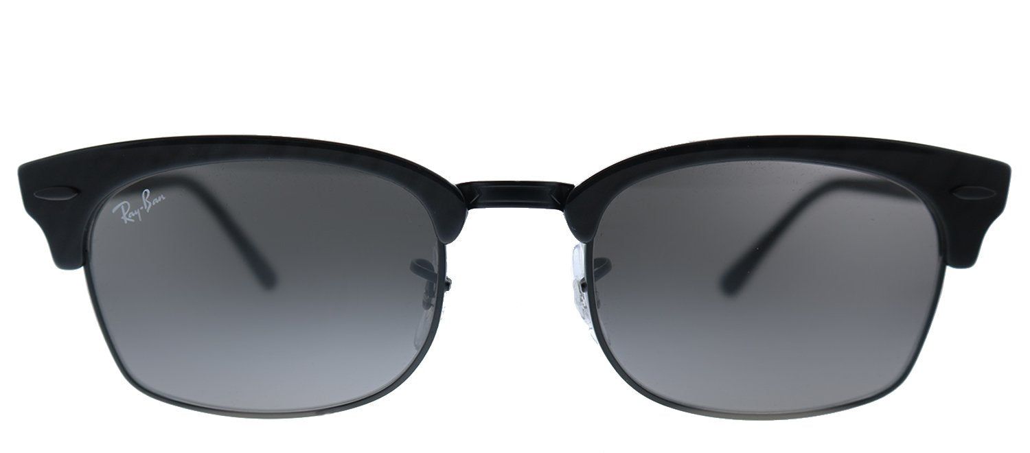 Ray-Ban Clubmaster Square RB 3916 1305B1 Rectangle Plastic Black Sunglasses with Grey Lens sold by Gaffos