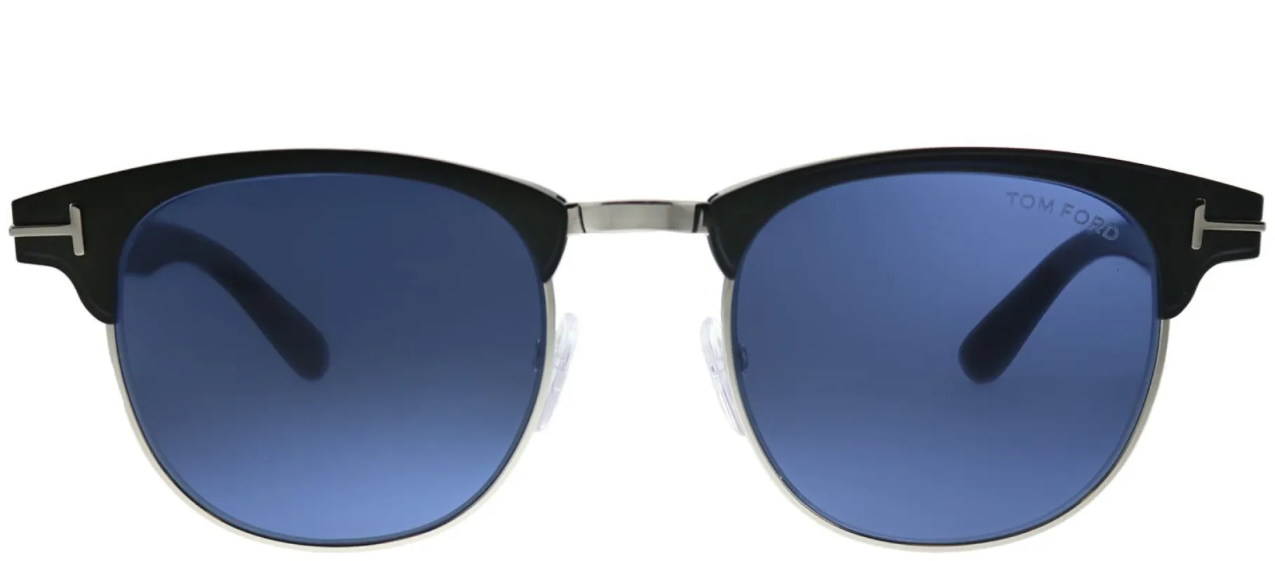 Tom Ford TF 623 09V Round Plastic Grey Sunglasses with Blue Gradient Lens sold by Gaffos