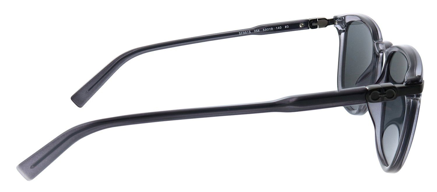 Salvatore Ferragamo SF 881S 058 Square Plastic Grey Sunglasses with Grey Lens sold by Gaffos product image thumbnail 3