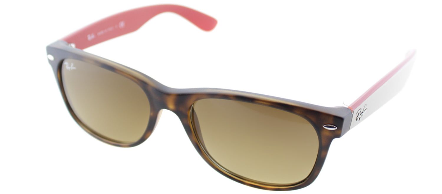 Ray-Ban New Wayfarer RB 2132 618185 Wayfarer Plastic Havana Sunglasses with Brown Gradient Lens sold by Gaffos product image thumbnail 2