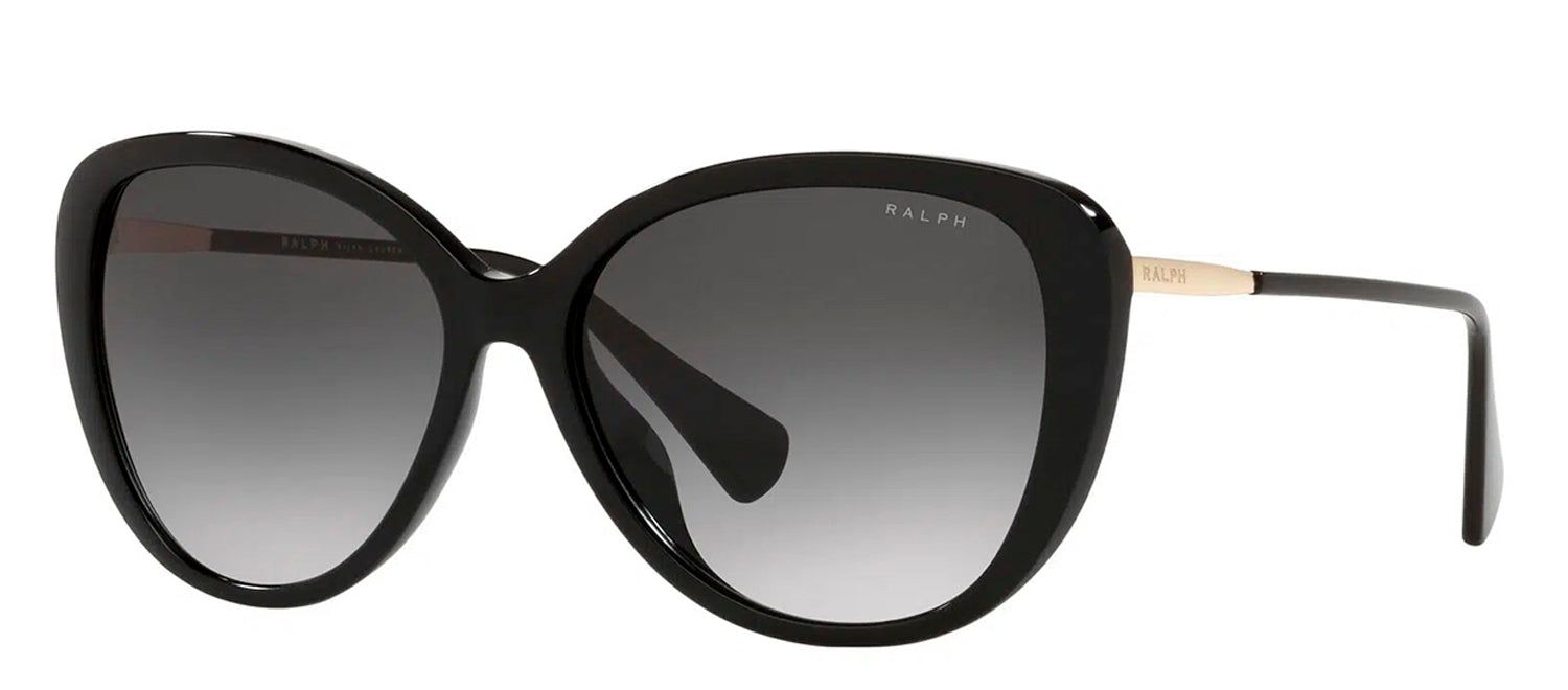 Ralph Lauren RA 5288U 50018G Butterfly Plastic Black Sunglasses with Grey Gradient Lens sold by Gaffos product image thumbnail 2