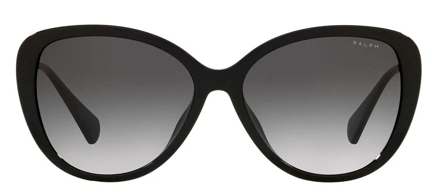 Ralph Lauren RA 5288U 50018G Butterfly Plastic Black Sunglasses with Grey Gradient Lens sold by Gaffos