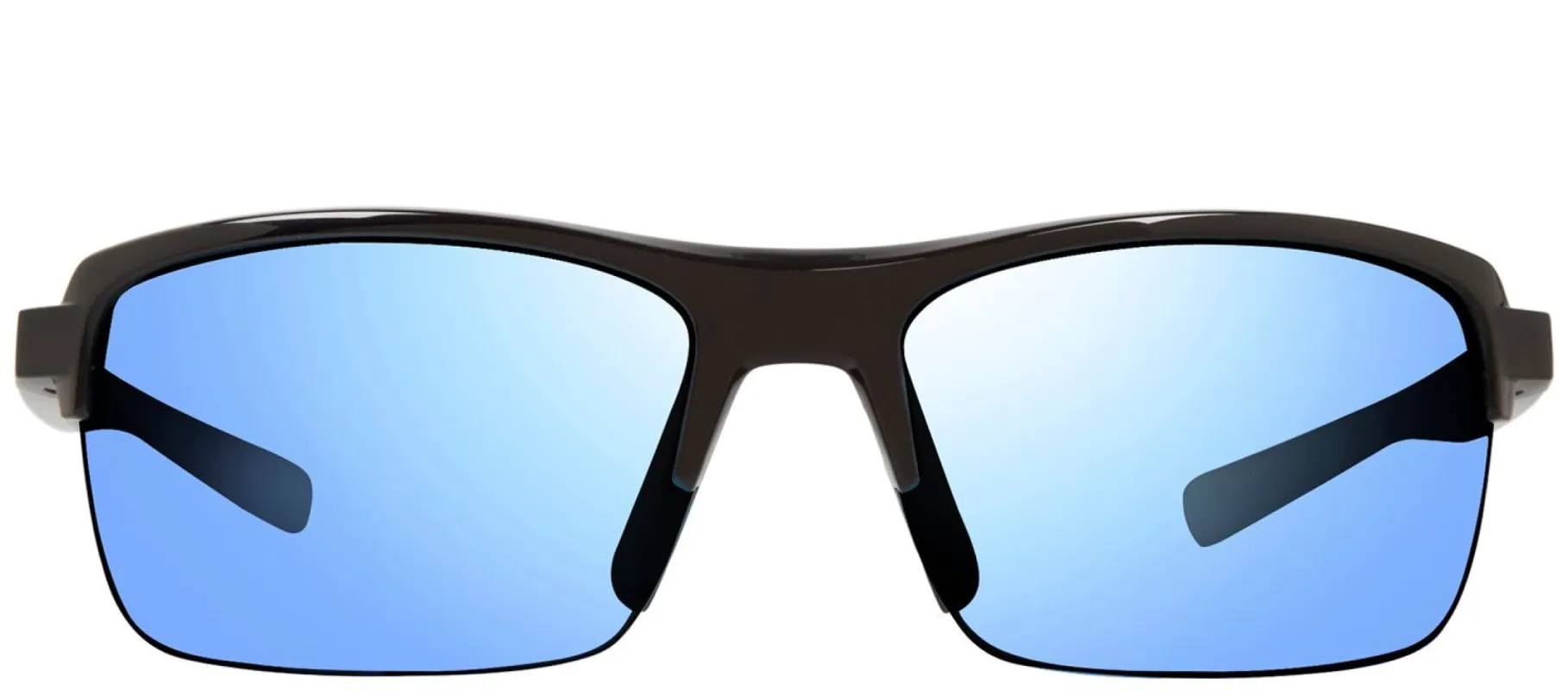 Revo RE 4066 21 BL Rectangle Plastic Black Sunglasses with Blue Water Polarized Lens sold by Gaffos