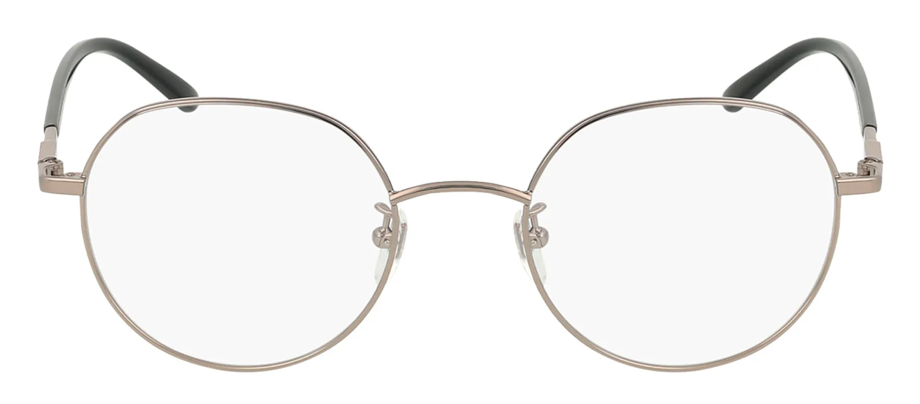Gucci GUCCI LOGO GG 1349O 001 Round Metal Gunmetal Eyeglasses with Logo Stamped Demo Lenses sold by Gaffos