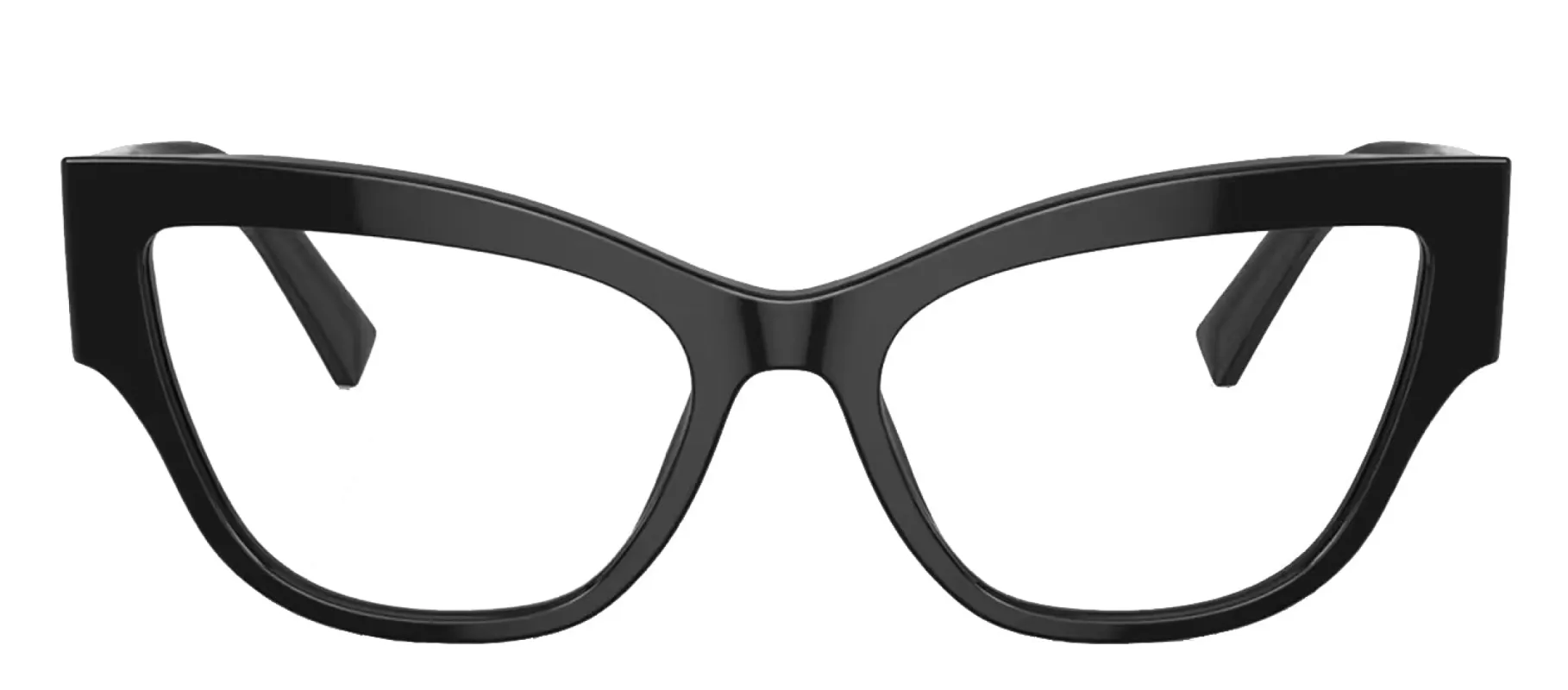 Dolce & Gabbana DG 3378 501 Cat-Eye Plastic Black Eyeglasses with Logo Stamped Demo Lenses sold by Gaffos
