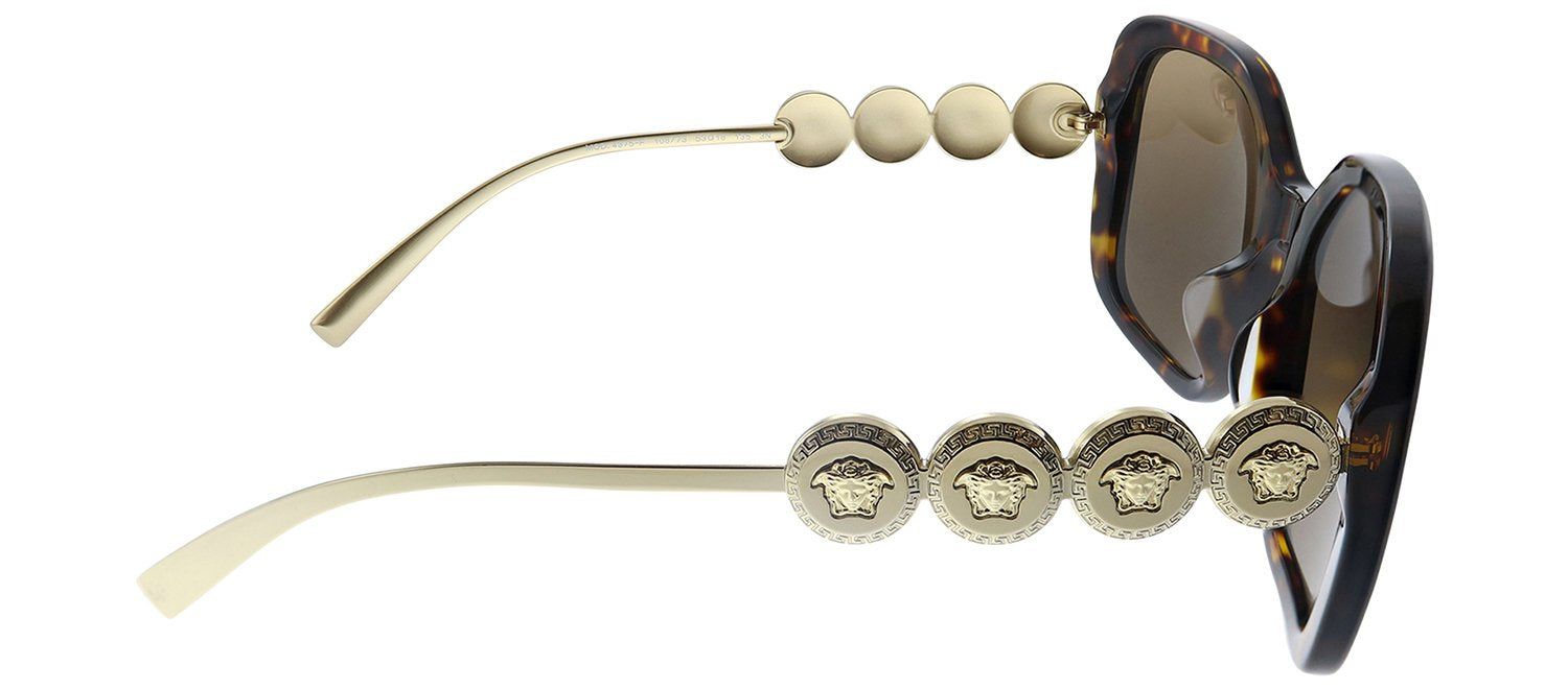 Versace VE 4375F 108/73 Butterfly Plastic Havana Sunglasses with Brown Lens sold by Gaffos product image thumbnail 3