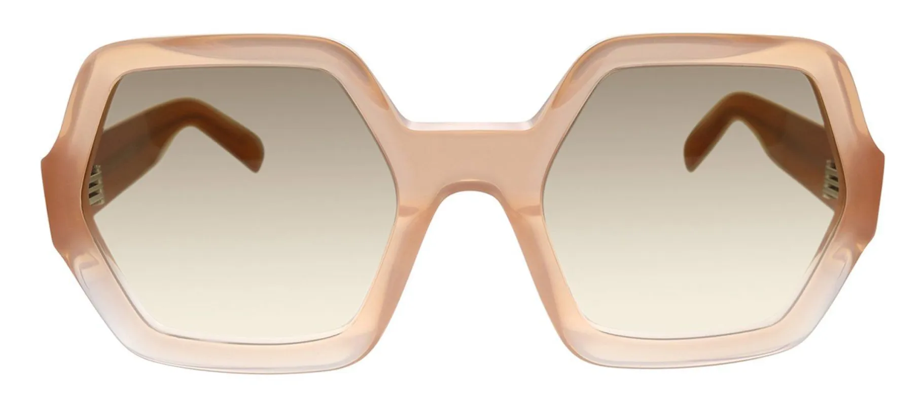 Celine CL 40131I 72K Geometric Plastic Orange Sunglasses with Brown Gradient Lens sold by Gaffos